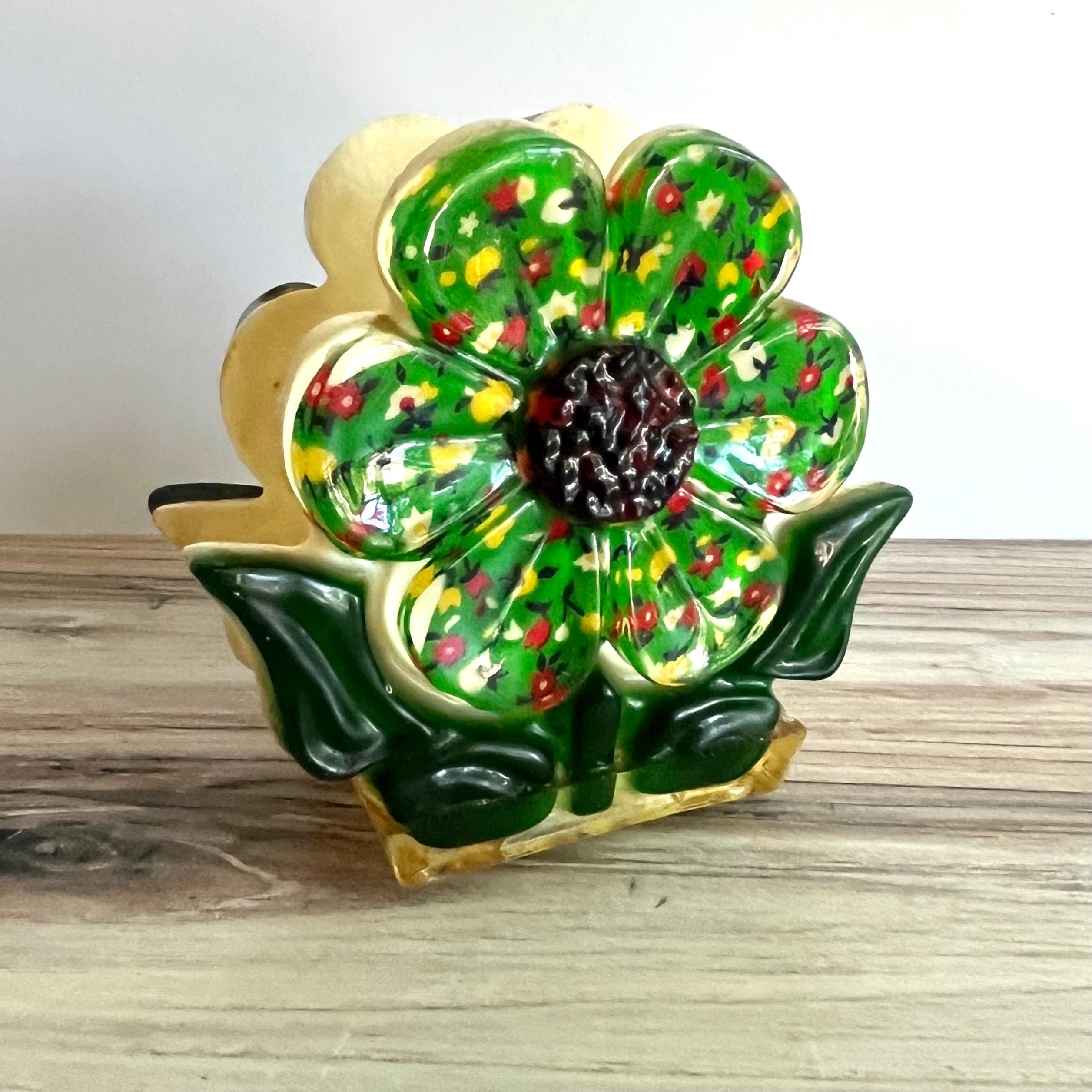 ★レア★ 1960's Lucite Flower ルーサイト ヴィンテージ Vintage 60s 70s Lucite Flower - Etsy