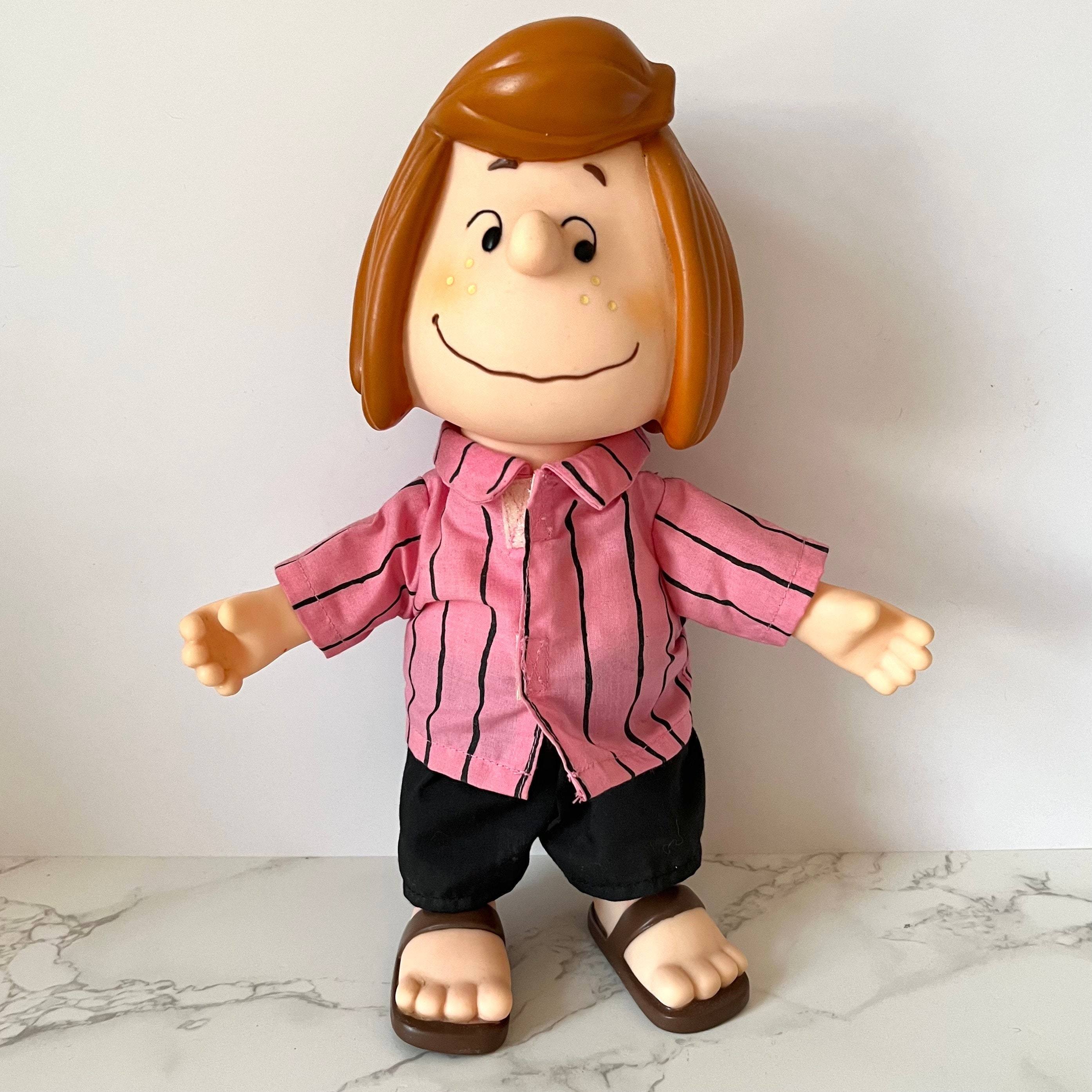 Vintage Peanuts Peppermint Patty Plush Doll 16