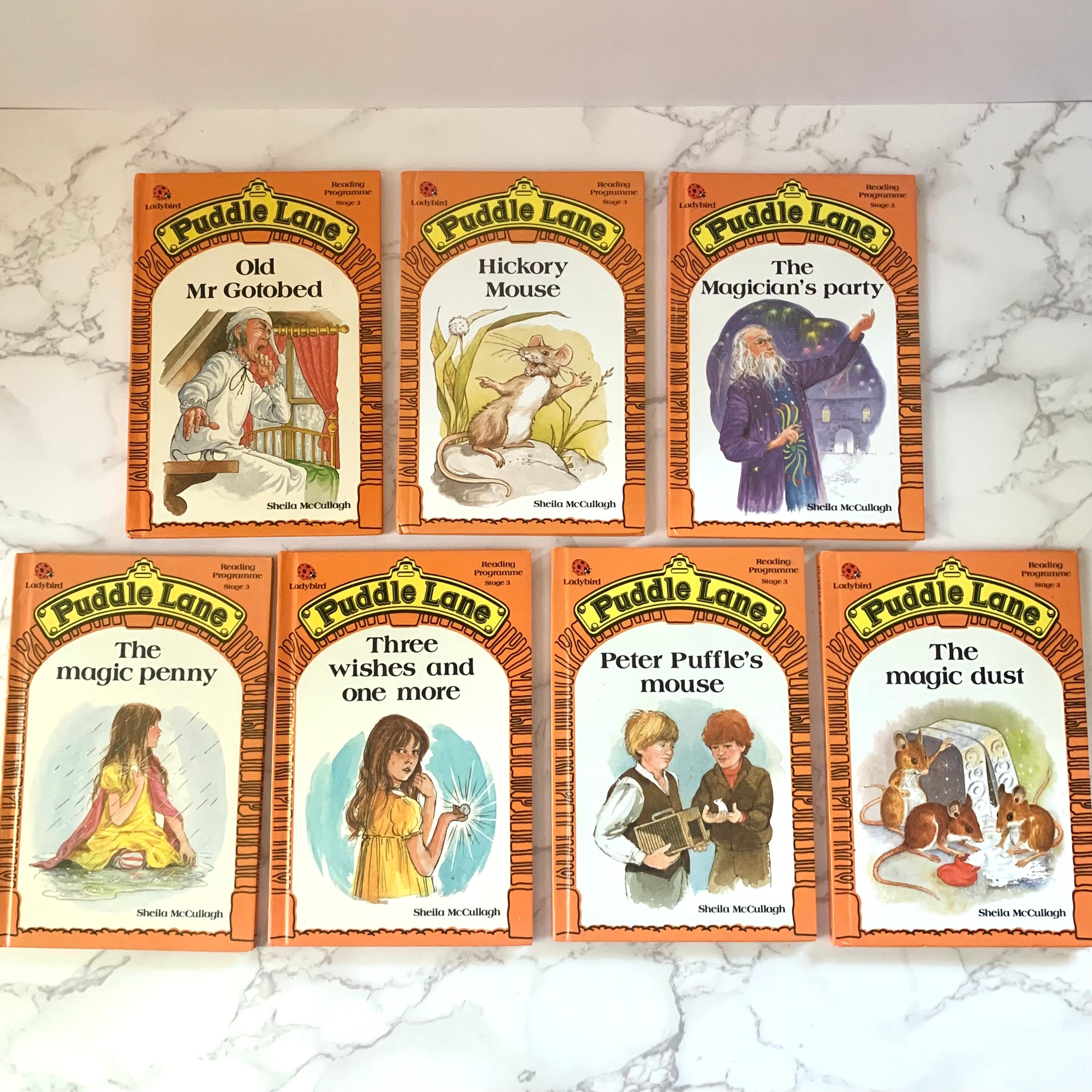 Vintage Ladybird Books Puddle Lane Stage 3 Books 18 Published 1950
