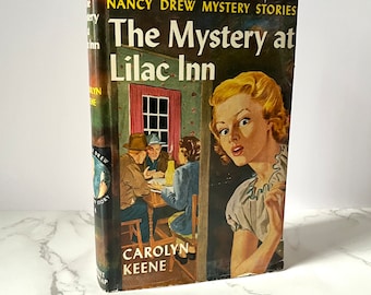Vintage Nancy Drew 1930 Il mistero al Lilac Inn / Grosset e Dunlap / Libro da collezione / Arredamento della biblioteca / Libro per bambini