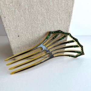 Antique Tortoise Shell Comb - Etsy display picture 1