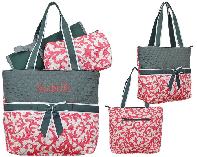 diaper bag monogrammed girl