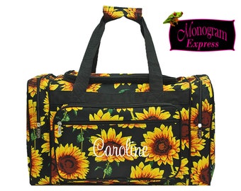 sunflower duffle bag