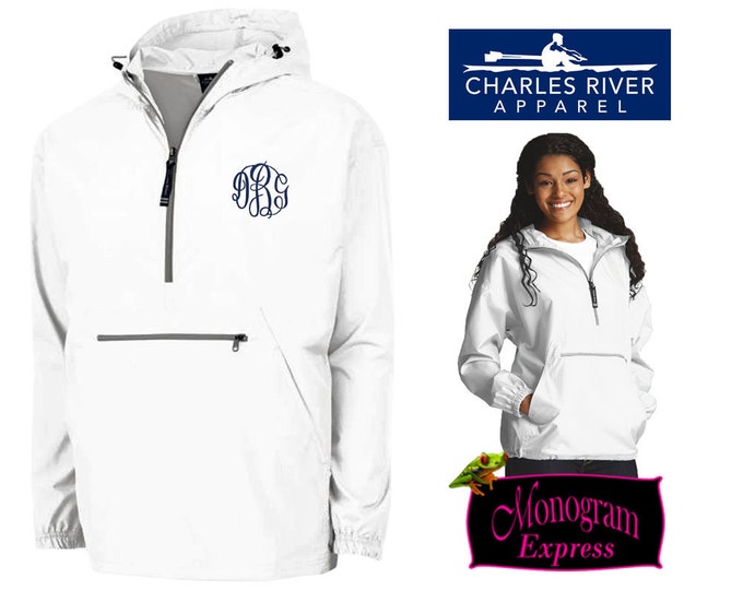 quarter zip raincoat