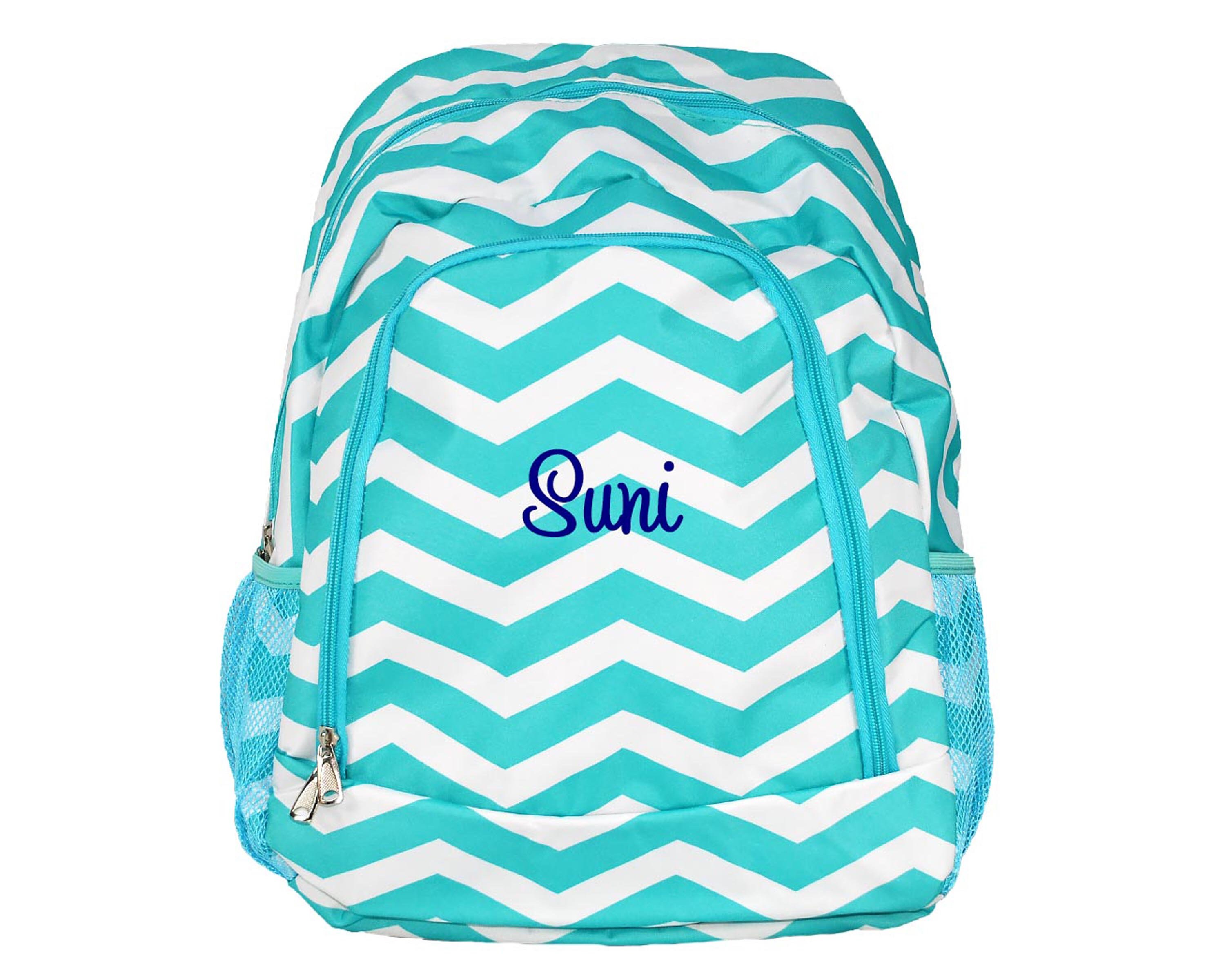 monogrammed backpacks for college