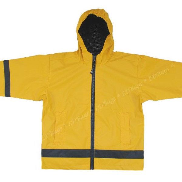 Yellow Rain Coat Etsy