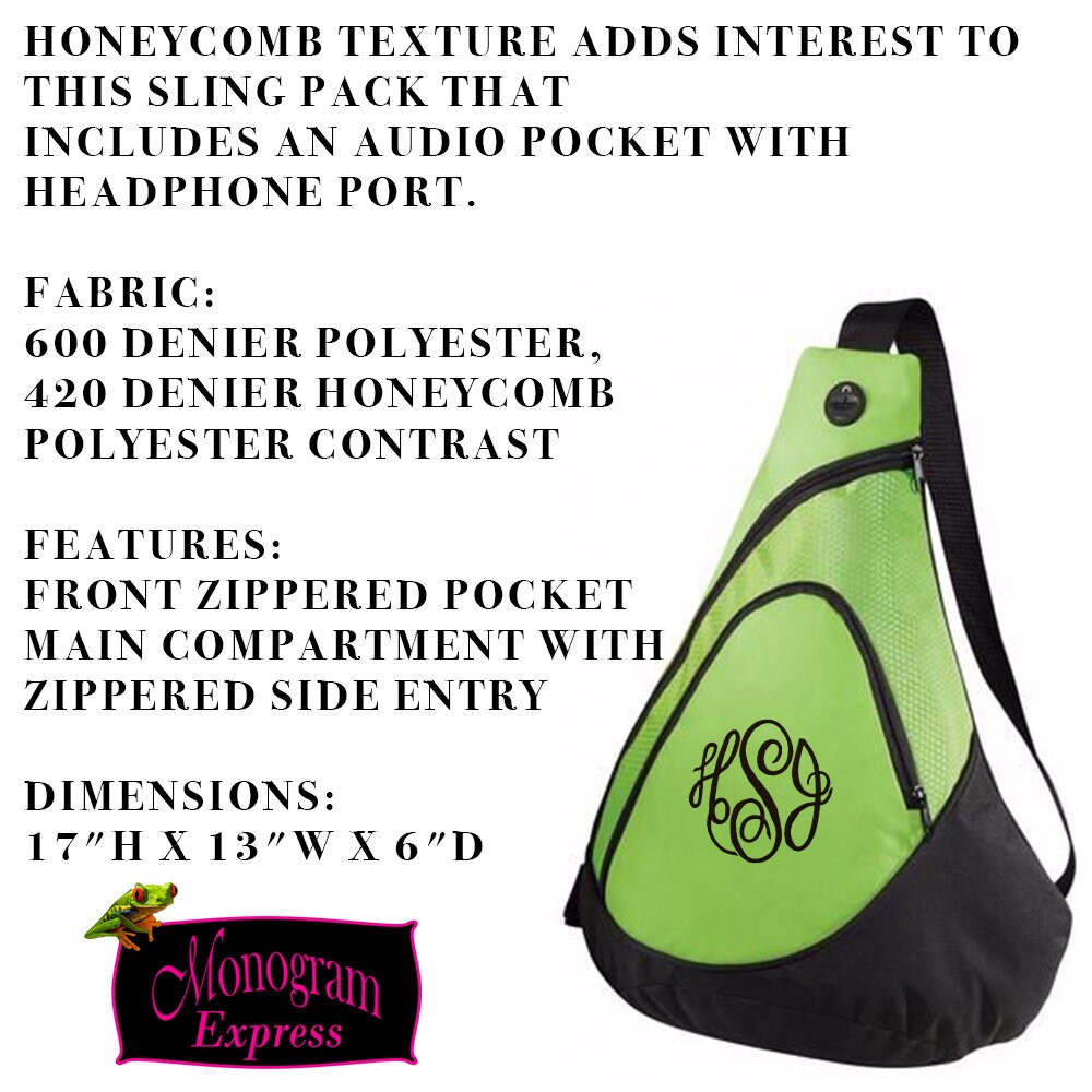 over the shoulder backpack