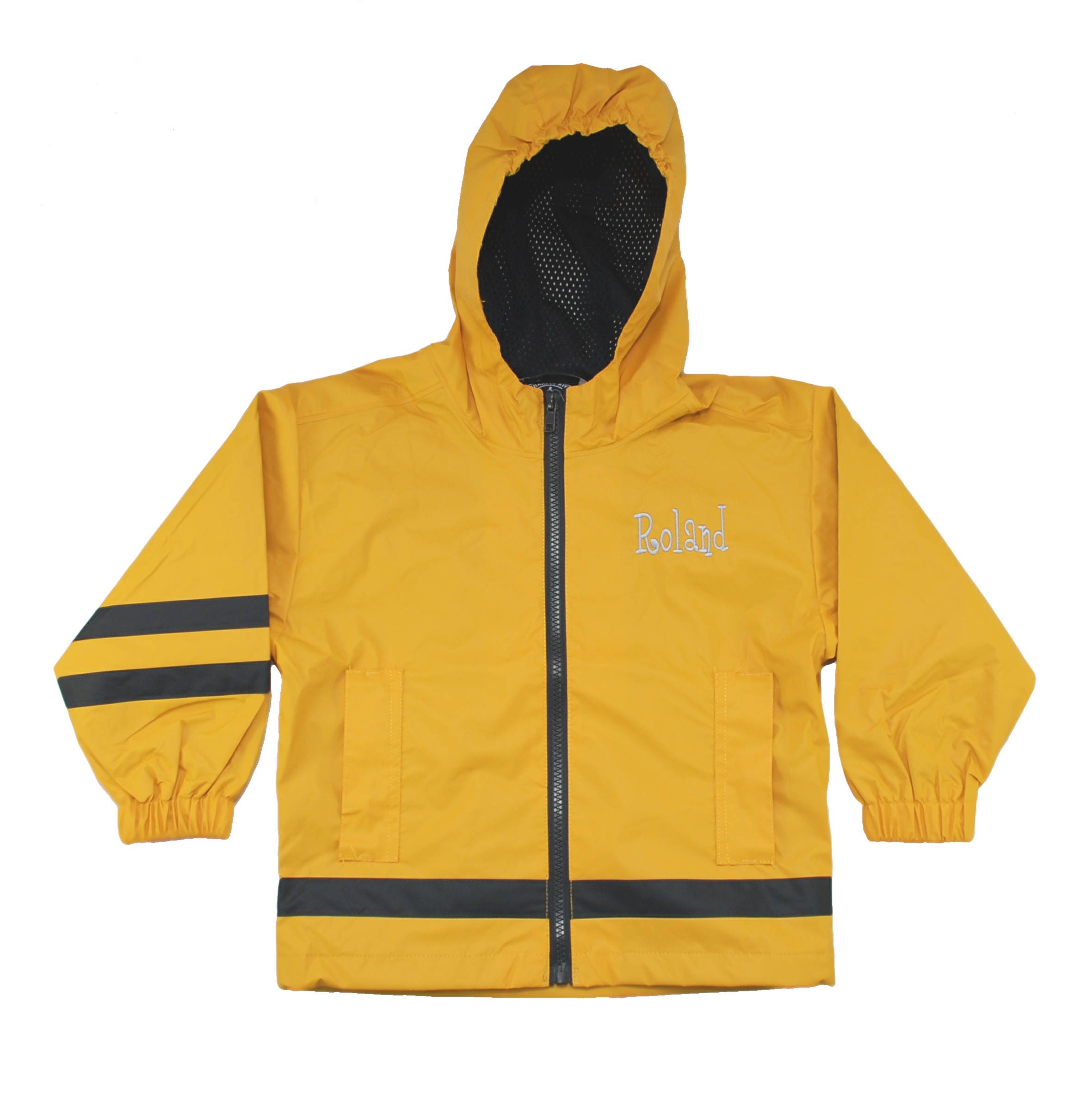 Toddlers Yellow Rain Coat Kids Rain Jacket Childrens Rain Etsy