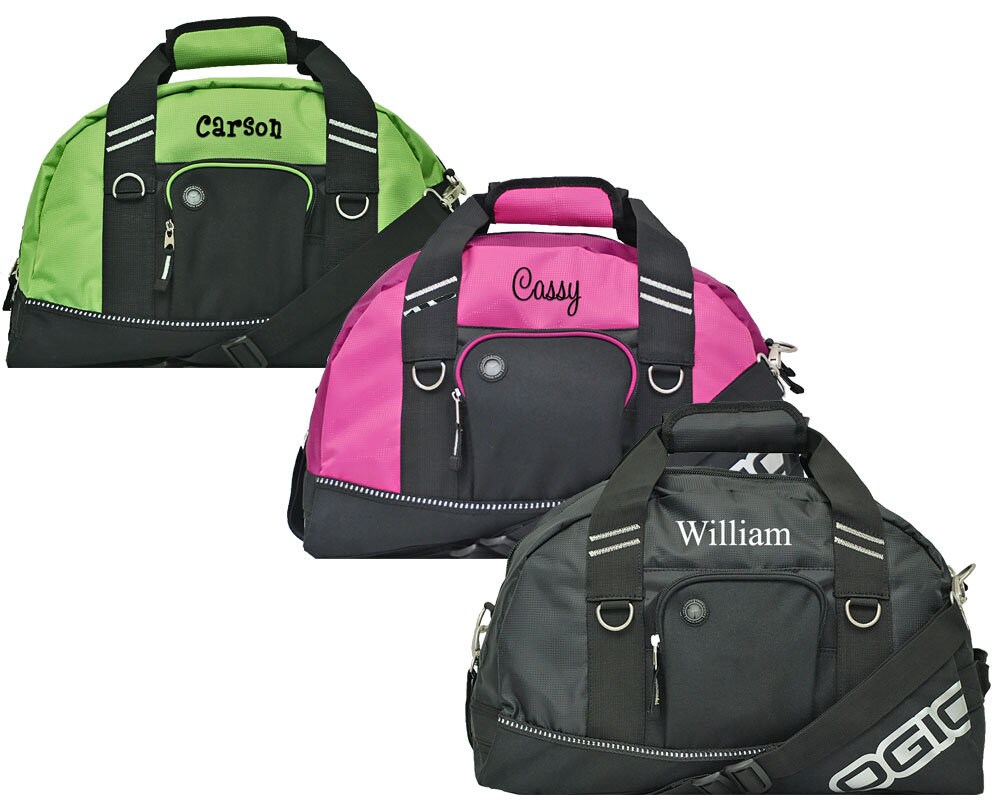 LIME GREEN GYM SPORTS OVERNIGHT DUFFEL