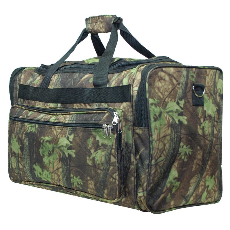 Monogrammed Camouflage Duffle Bag Hunting and Overnight Etsy