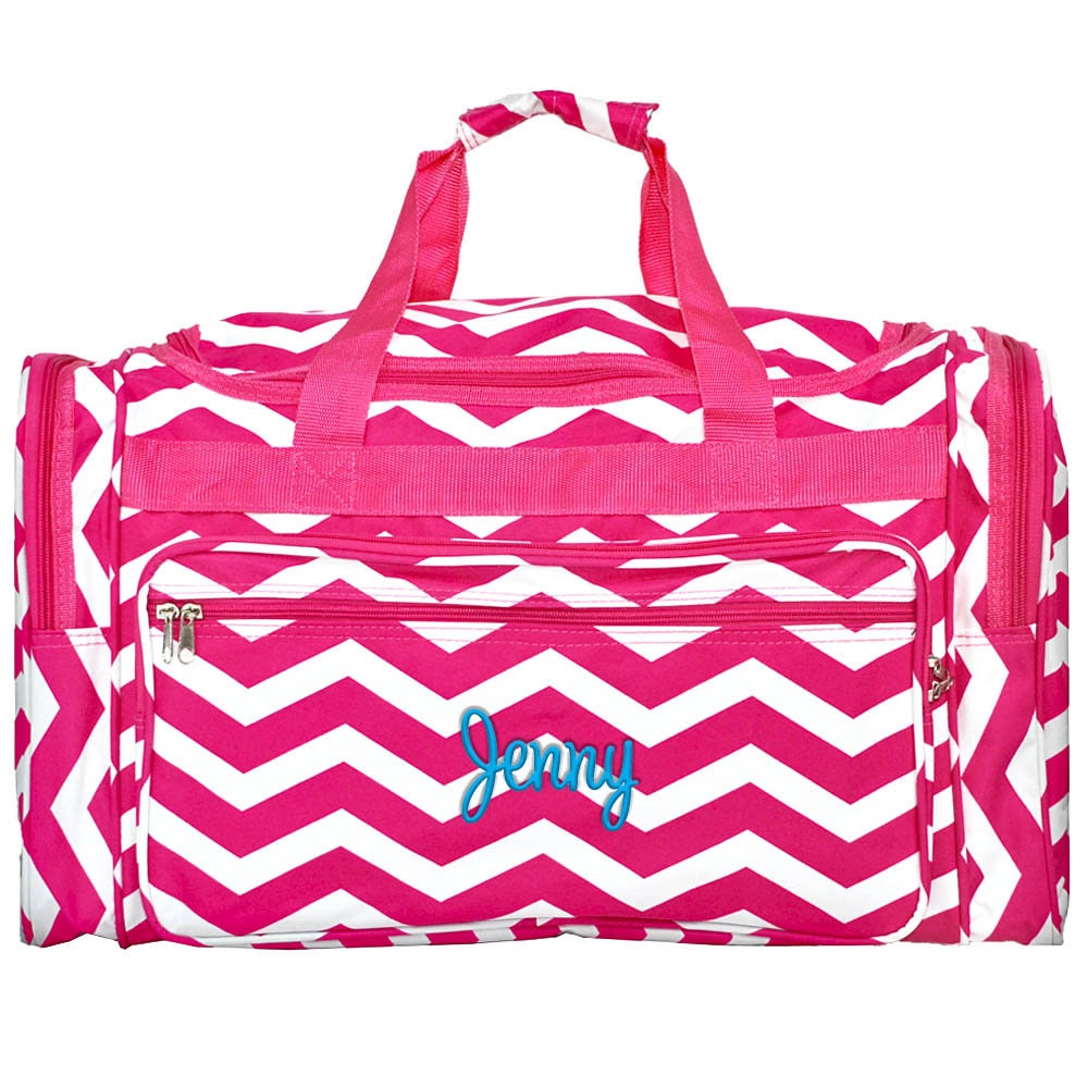 Monogrammed Duffle Bag | Personalized Duffel | Overnight Bag | Travel Bag | Cheer Mom Duffle ...