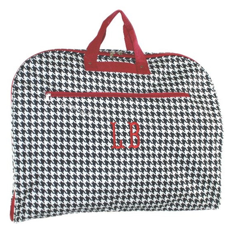 monogrammed garment bag