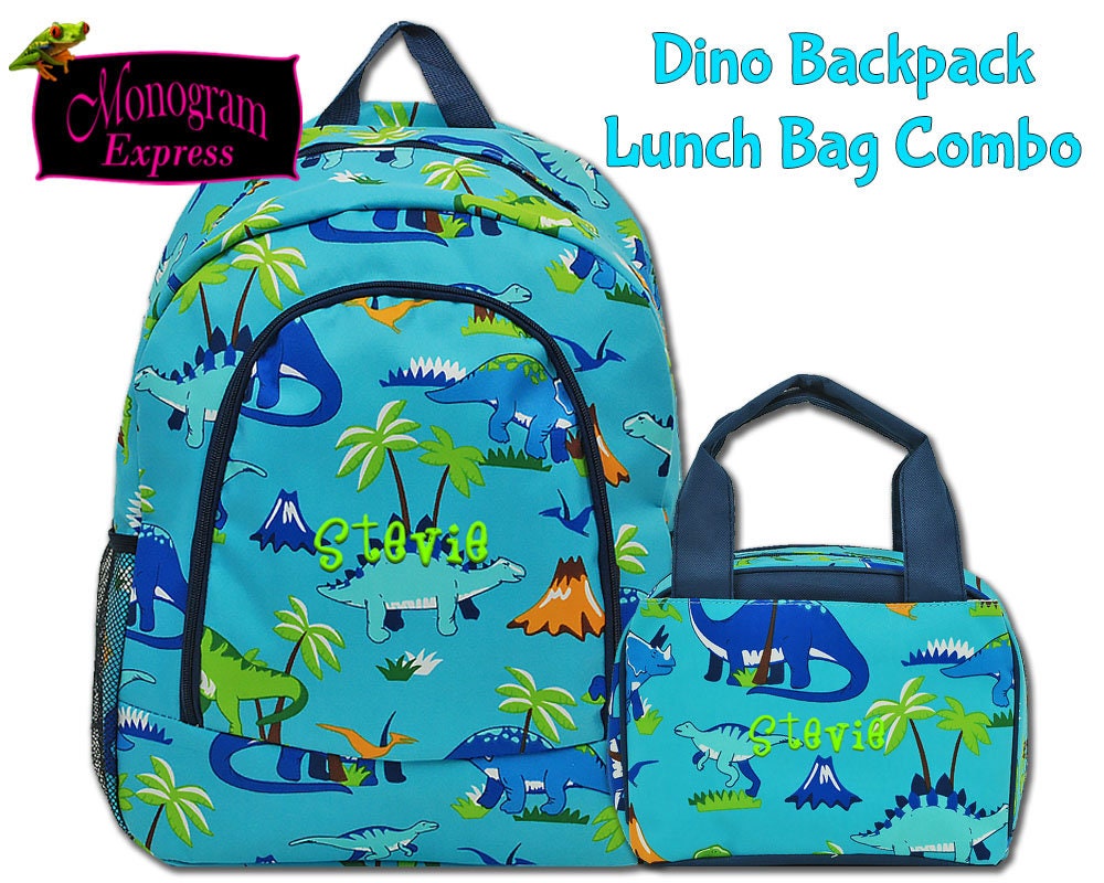 Childrens Backpack Dinosaur PreSchool Toddler 12in insulated lunchbag New Childrens Backpack Dinosaur PreSchool Toddler 12in insulated lunchbag New
