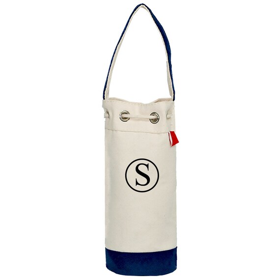 personalized wine cooler bag