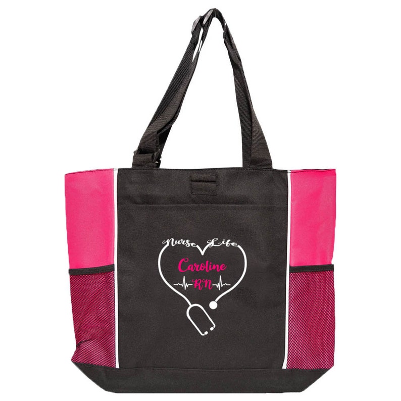 Personalized Nurse Bag Vinyl Nurse Bag Nurse Graduation Etsy