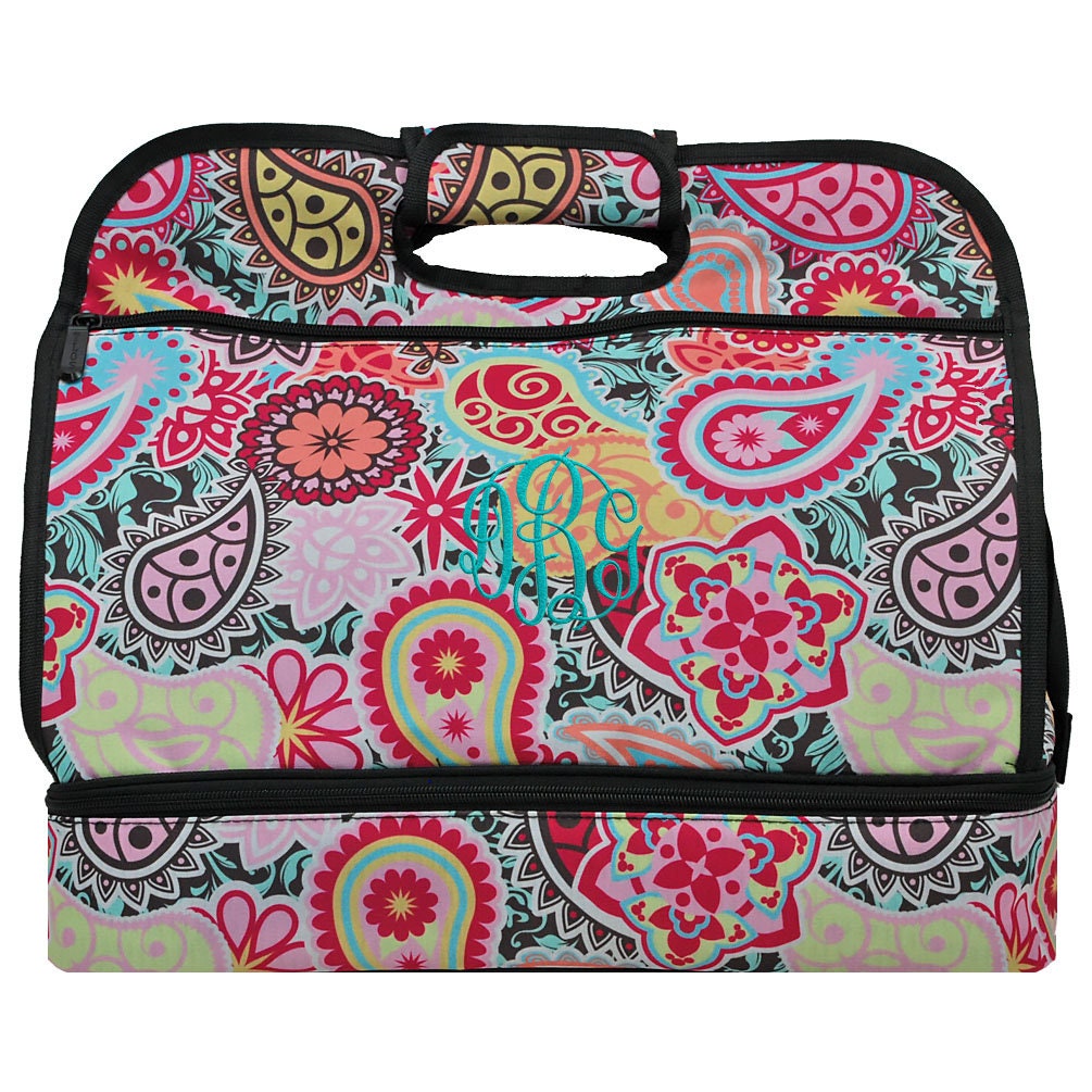 monogrammed casserole carrier