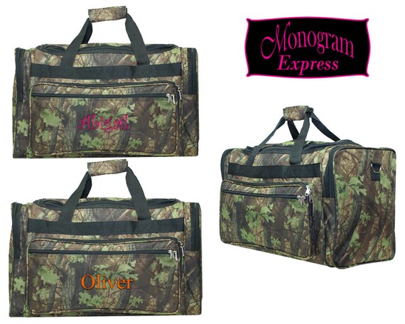 camo duffle bag