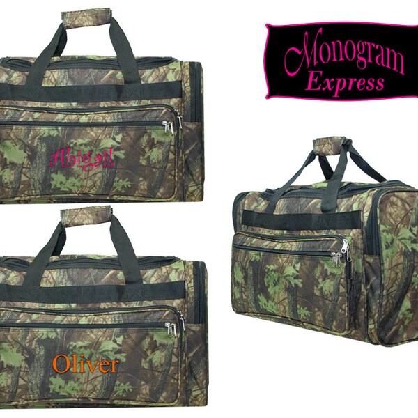 Camo Duffel Bag Etsy