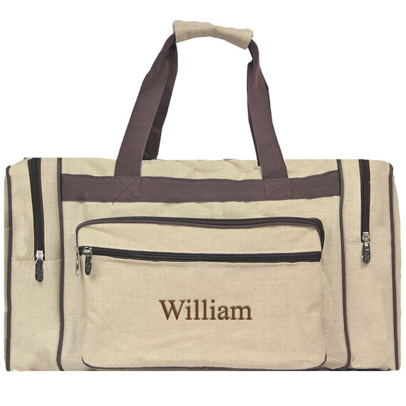 Monogrammed Duffle Bag Personalized Duffel Bag Mens Duffle Etsy