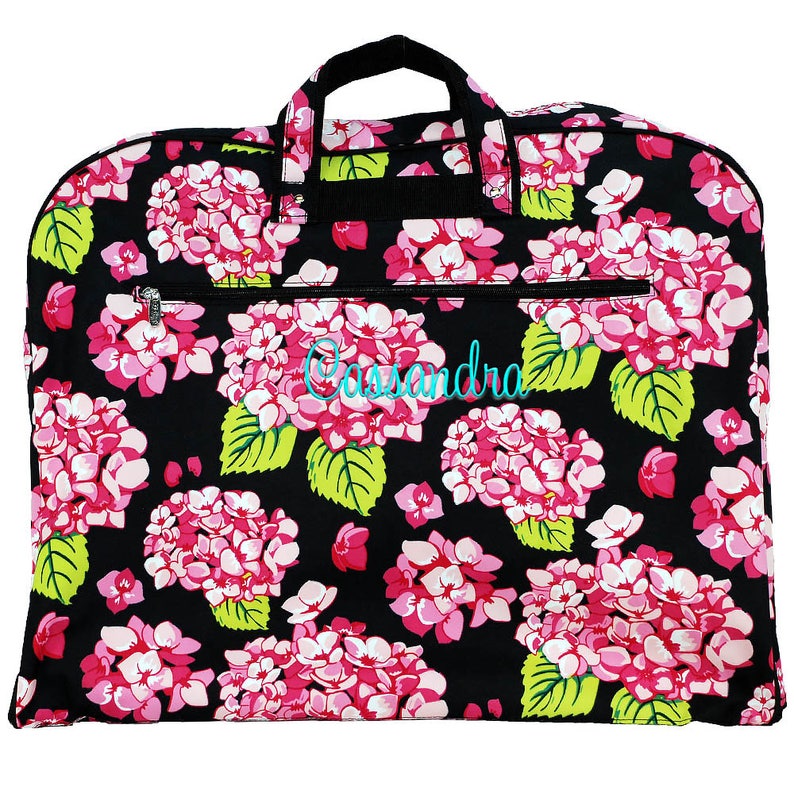 monogrammed garment bag