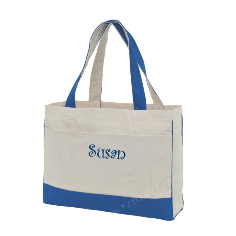 preppy beach bag
