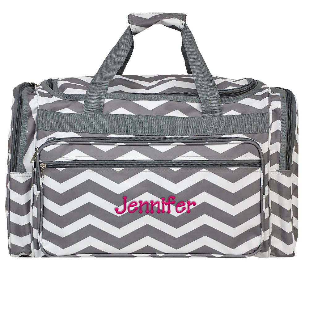 Monogrammed Duffle Bag | Personalized Duffel | Overnight Bag | Travel Bag | Cheer Mom Duffle ...