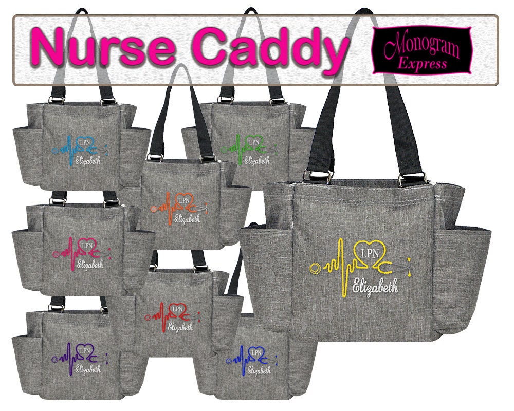 nurse caddy tote