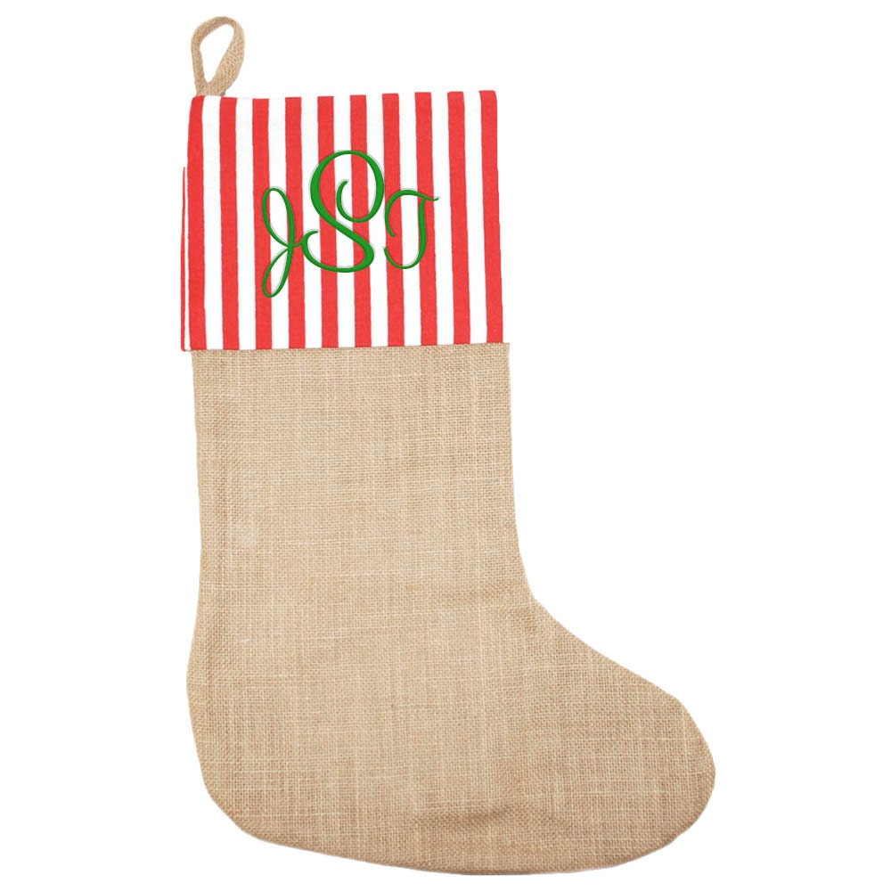 Personalized Christmas Stocking  Boys Stocking  Girls Stocking