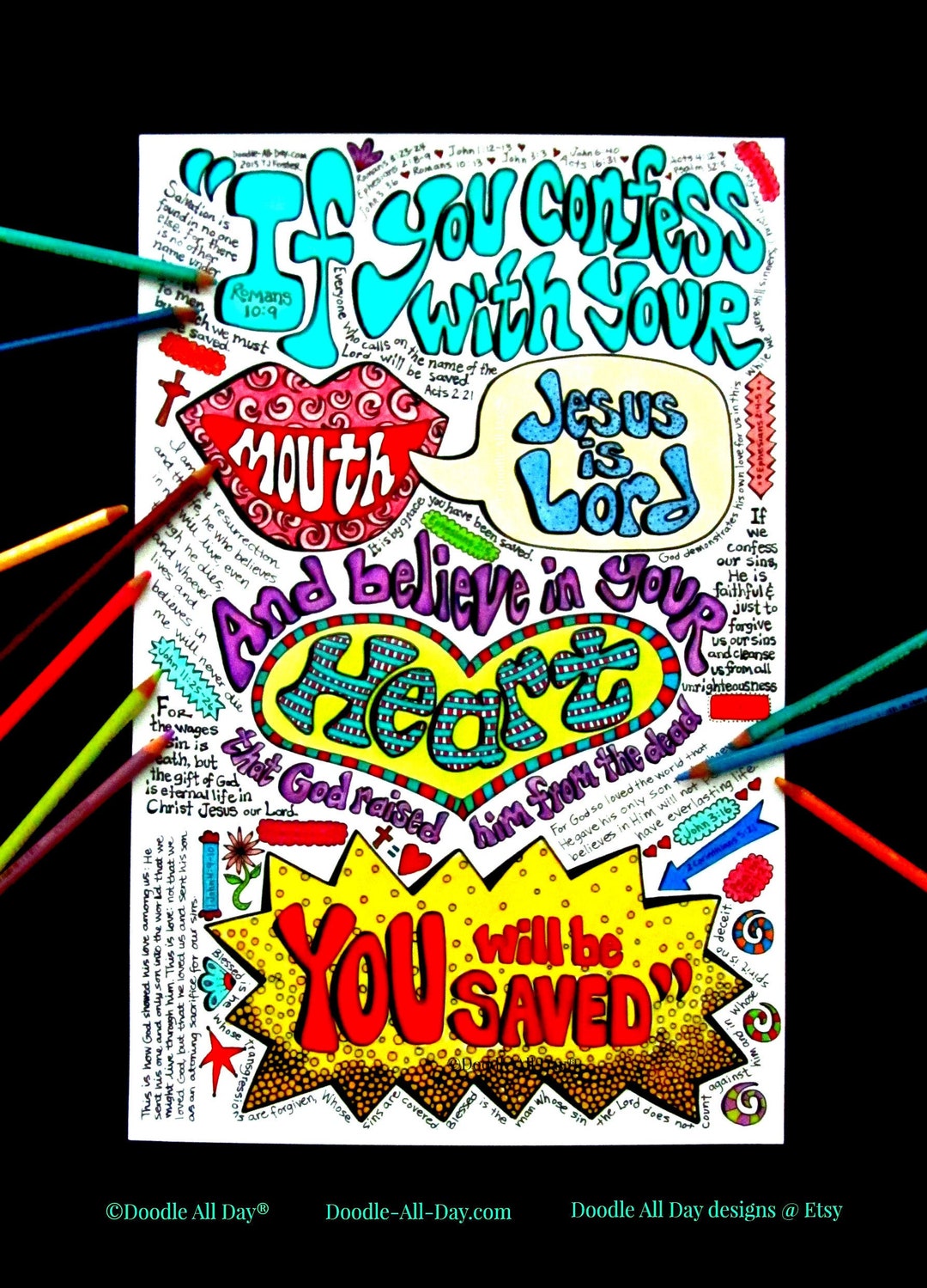 Jesus is Lord! 8.5x11 Instant Download - Etsy