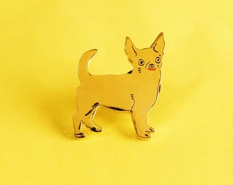Chihuahua Lapel Pin