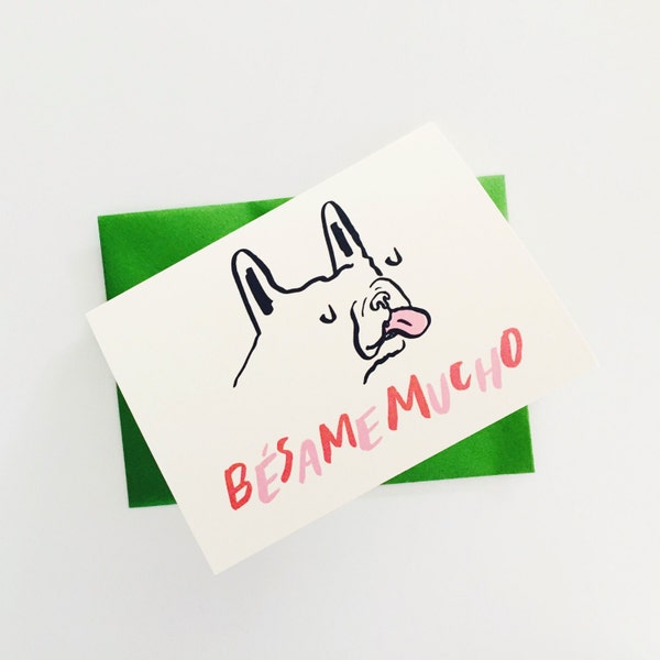 Besame Mucho Card