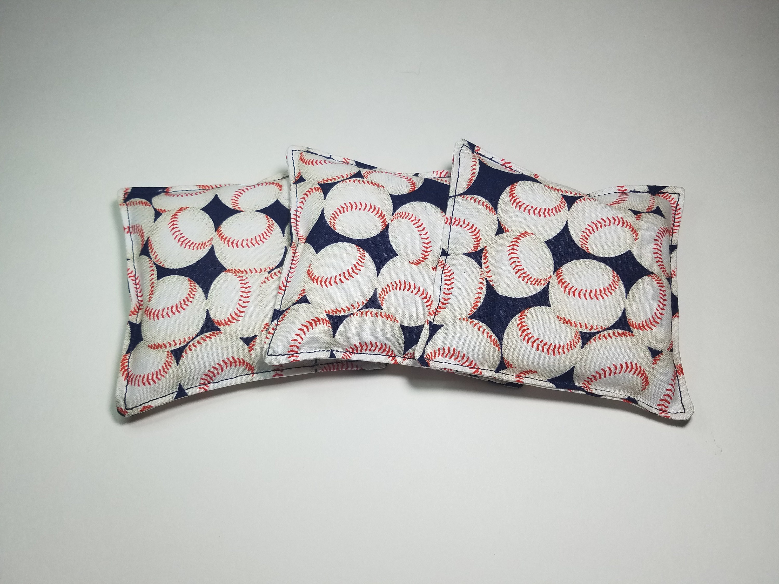 Kids Bean Bag Toys Baseball Set of 3 4 inch 100 washable Etsy