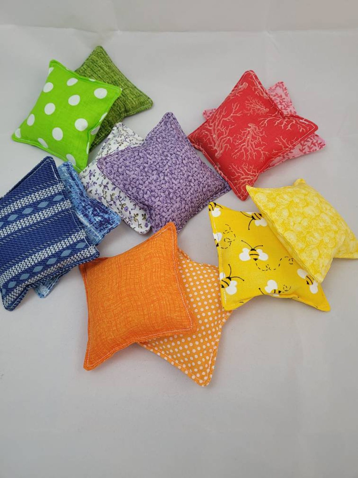 Bean Bag Toys Fidget Squares Autism Aspbergers sensory | Etsy