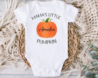 Mama's Little Pumpkin Onesie® , Little Pumpkin Bodysuit , Little Pumpkin Onesie® , Fall Onesie®, Onesie® for Baby