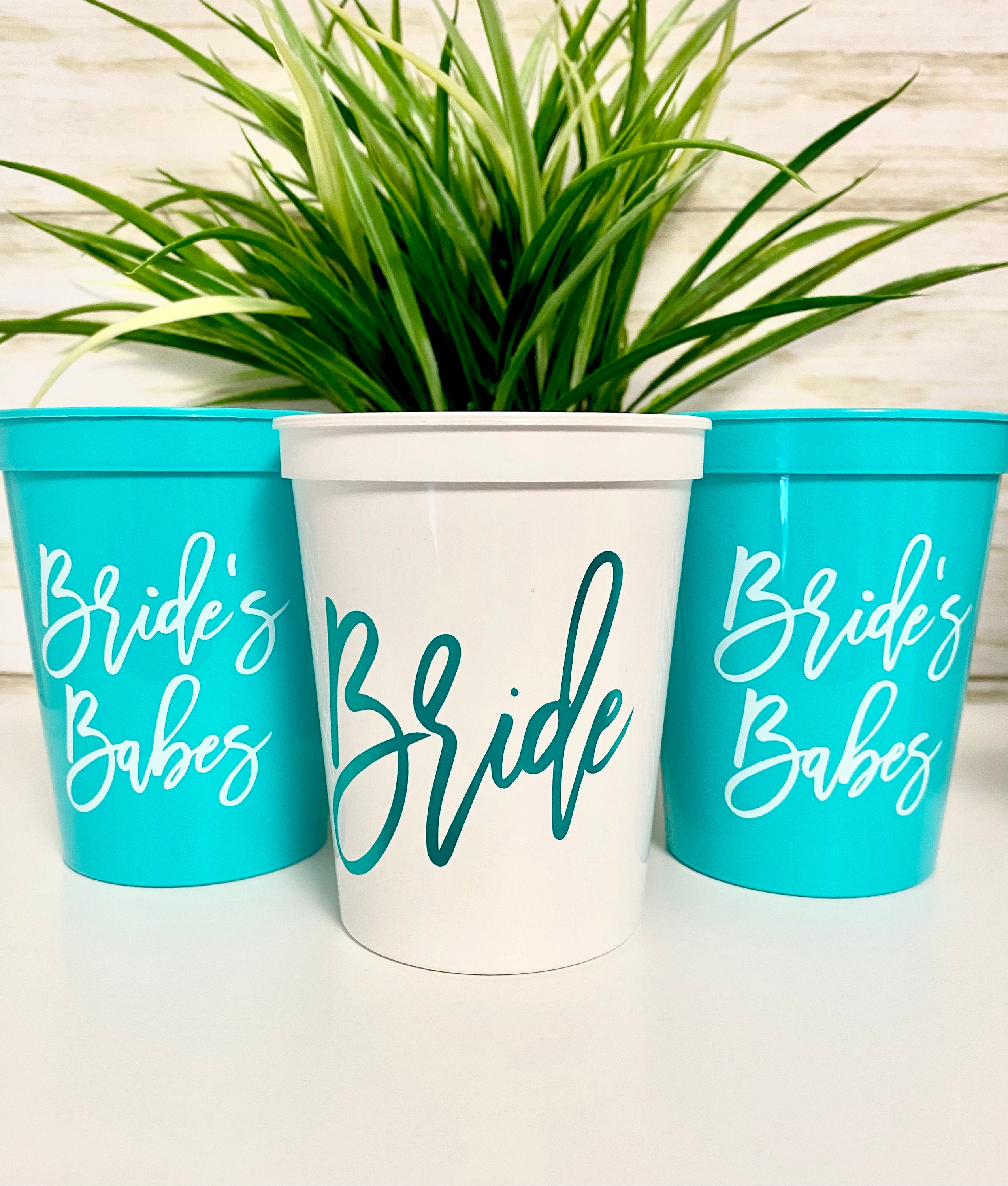 Bride Party Cup, Bride's Babe's Cup, Bachelorette Party Cups,…