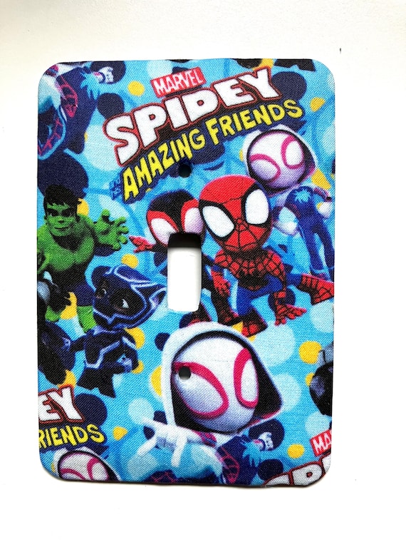 Spidey and Amazing Friends Single Light Switch Plate - Etsy
