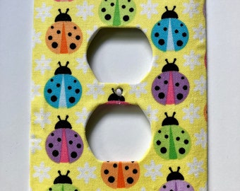 Lady Bug Outlet Cover