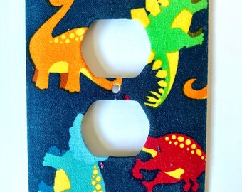 Dinosaur Outlet Cover