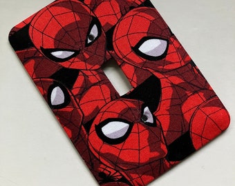 SPIDER MAN Single Light Switch Plate