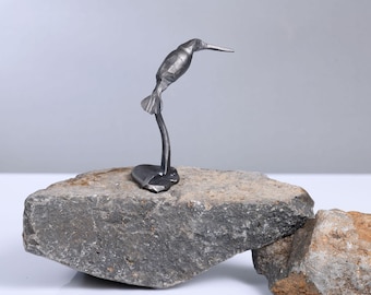 Forged Hummingbird - A Delicate Flight of Iron