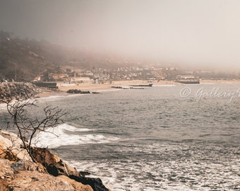 California Coast #2 Malibu Fine Art Travel Photograph Print LA Photography, Unframed Wall Art
