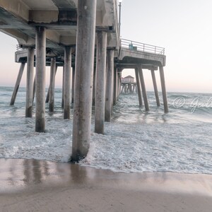 California Sunset Beach Pier #2 Beach Fine Art Travel Photograph Print Photography, Unframed Wall Art