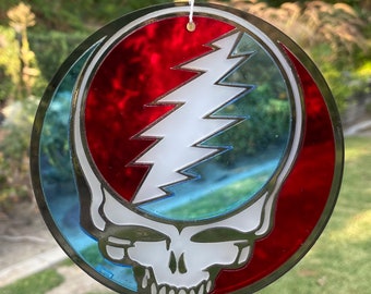 Grateful Dead Steal Your Face Ornament