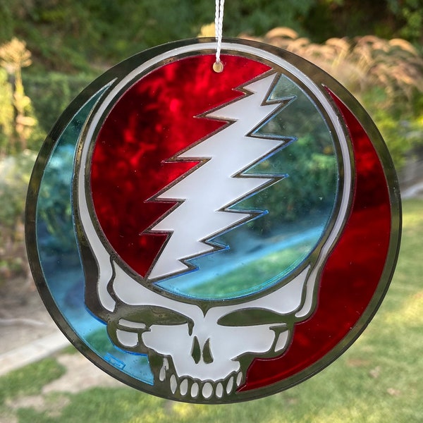 Grateful Dead Steal Your Face Ornament