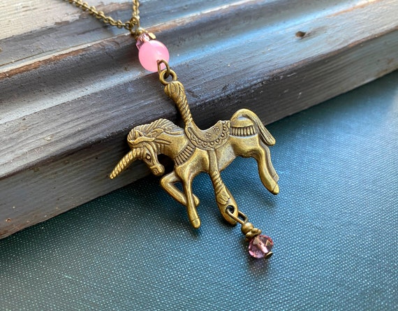 Etsy horse necklace best sale