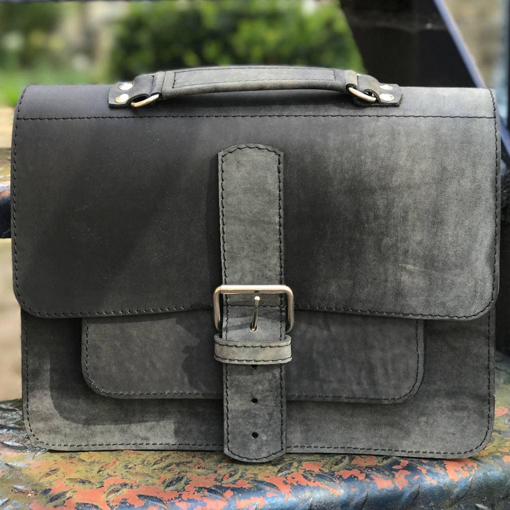 Leather Satchel Handmade in London Etsy Ireland