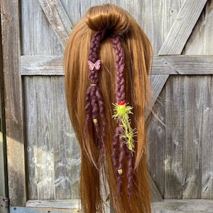 Zauberhafter Pilz Dread Braid Hair Wrap/Clip - Fairycore Haarschmuck