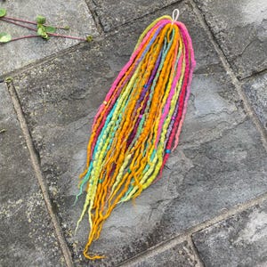 Festival Dreadlock Ponytail - 26 Inches - Hair Fall - Festival Hair Accessory