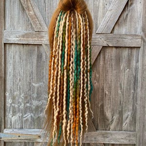 Opulence Dreadlock Ponytail - 25 Inches - Hair Fall - Festival Hair Accessory