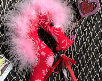 seahorse ornament Valentines Day gift valentine party favor unique Valentine